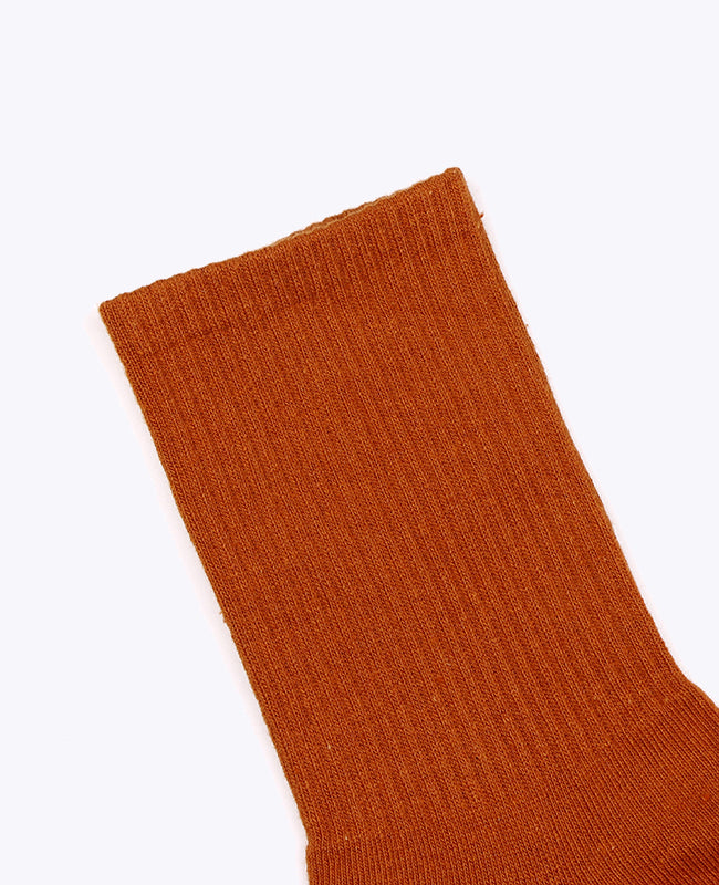 Sokken Heren Terracotta nr.2 in Katoen "Maurice"