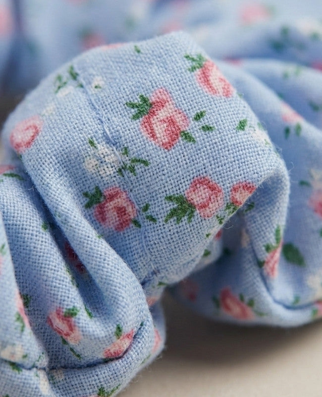 Chouchou Liberty Bleu n°1 Femme «Suzanne»