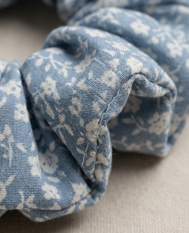 Chouchou Liberty Bleu n°2 Femme «Suzanne»