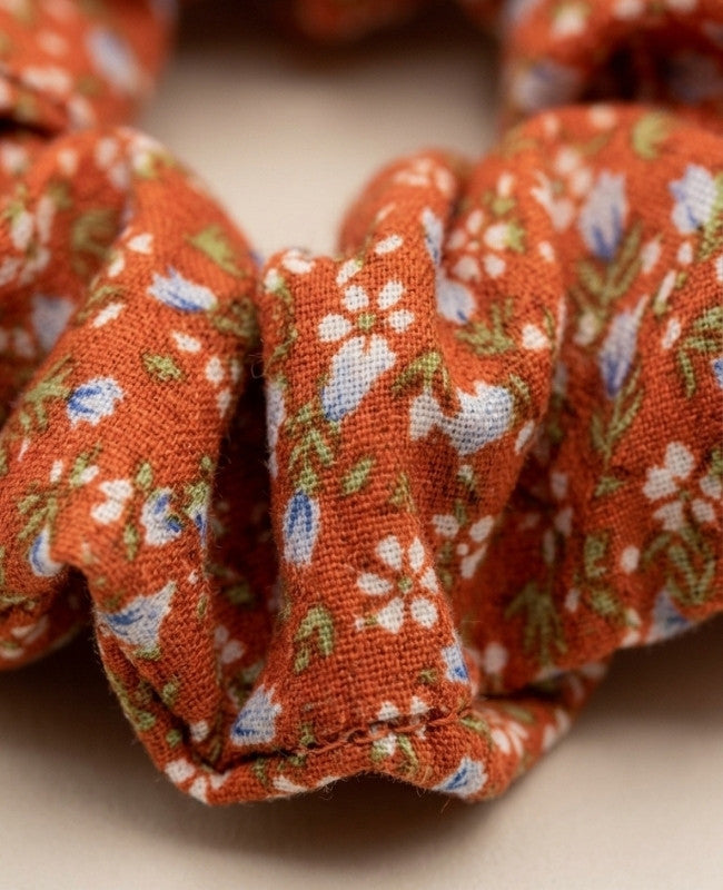 Haarelastiek Liberty Oranje Dames "Suzanne"