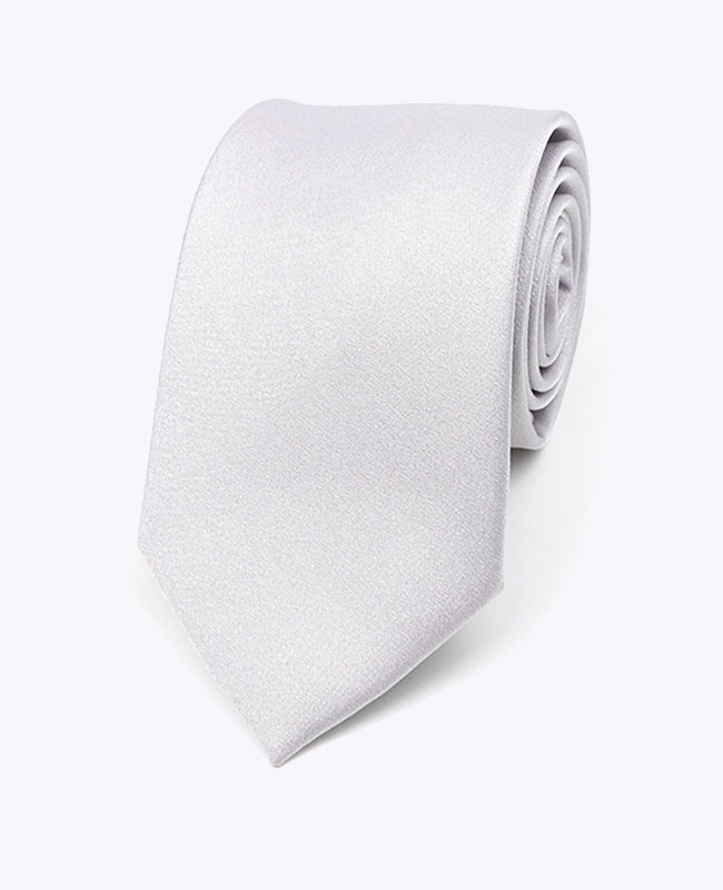 Stropdas met Pailletten Zilver nr.1 Heren in Polyester | Armand - Unipap's