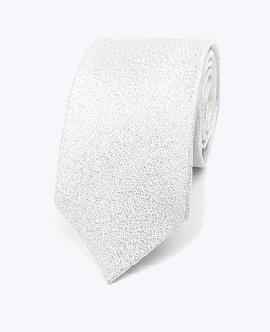 Stropdas met Zilveren Pailletten nr.1 Heren in Polyester | Isidore - Unipap's