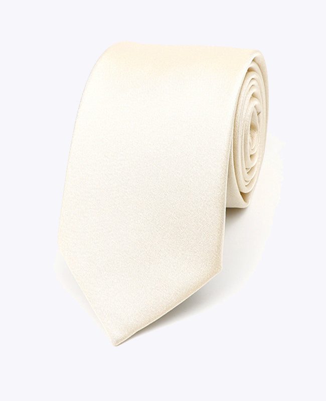 Stropdas met Witte Pailletten nr.1 Heren in Polyester | Armand - Unipap's