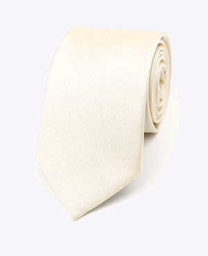 Stropdas met Witte Pailletten nr.1 Heren in Polyester | Armand - Unipap's