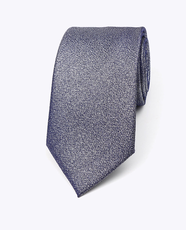 Stropdas met Pailletten Blauw nr.1 Heren in Polyester | Isidore - Unipap's