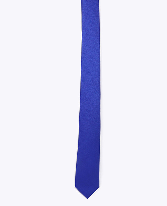 Stropdas met Blauwe Pailletten nr.2 Heren in Polyester | Armand - Unipap's