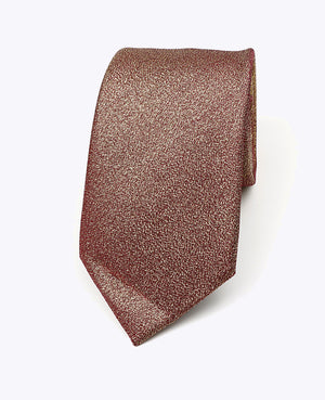 Stropdas met Pailletten Bruin nr.2 Heren in Polyester | Isidore - Unipap's