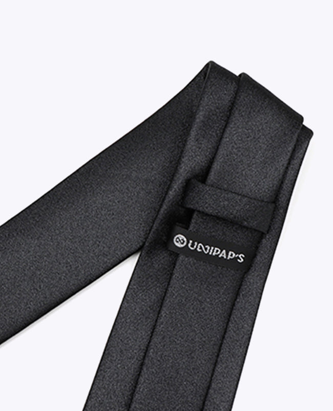 Stropdas met Pailletten Zwart nr.1 Heren in Polyester | Armand - Unipap's