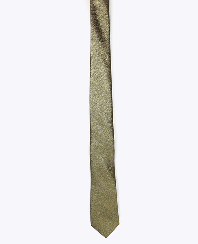 Stropdas Met Pailletten Zwart nr.3 Heren in Polyester "Isidore"
