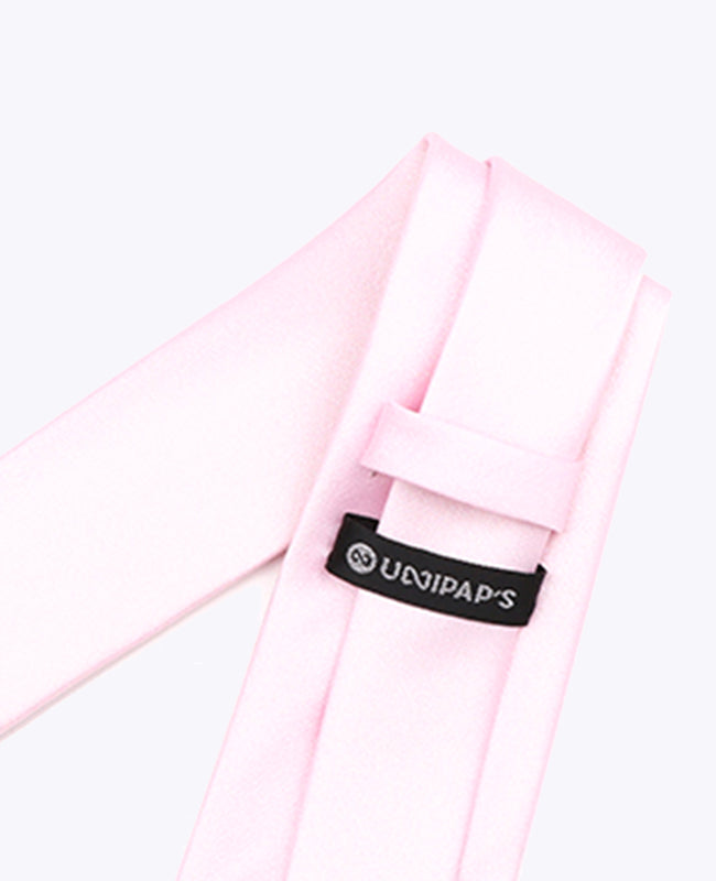 Stropdas met Pailletten Roze nr.2 Heren in Polyester | Armand - Unipap's