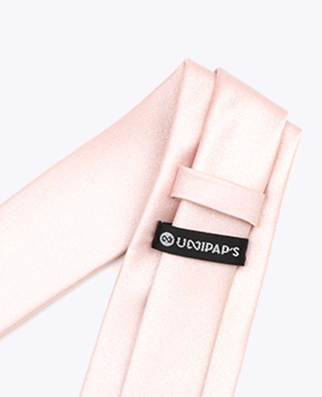 Stropdas met Pailletten Roze nr.3 Heren in Polyester | Armand - Unipap's