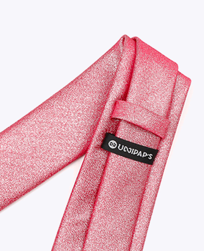 Stropdas met Rode Pailletten nr.1 Heren in Polyester | Isidore - Unipap's