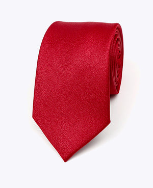 Stropdas met Pailletten Rood nr.2 Heren in Polyester | Armand - Unipap's