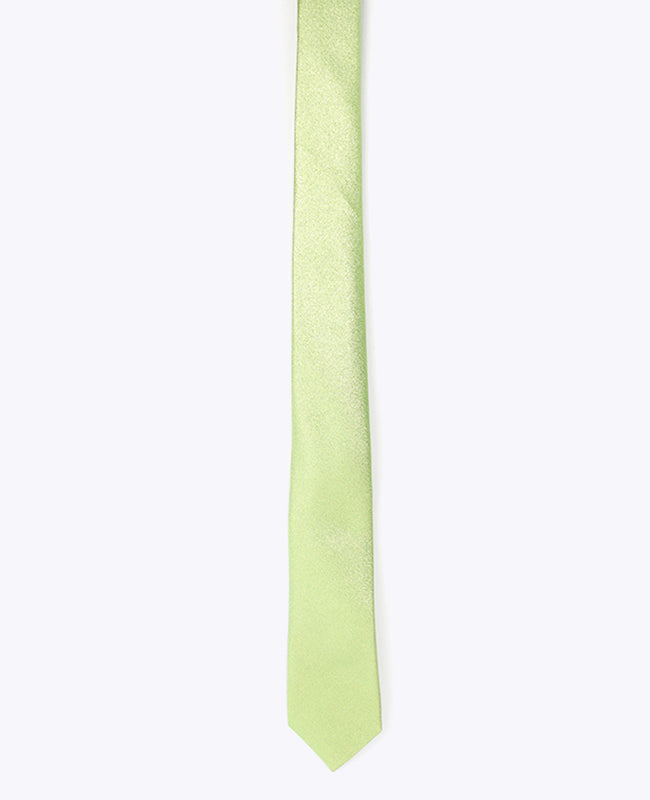 Stropdas met Groene Pailletten nr.2 Heren in Polyester | Isidore - Unipap's