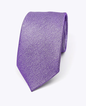 Stropdas met Pailletten Paars nr.2 Heren in Polyester | Isidore - Unipap's