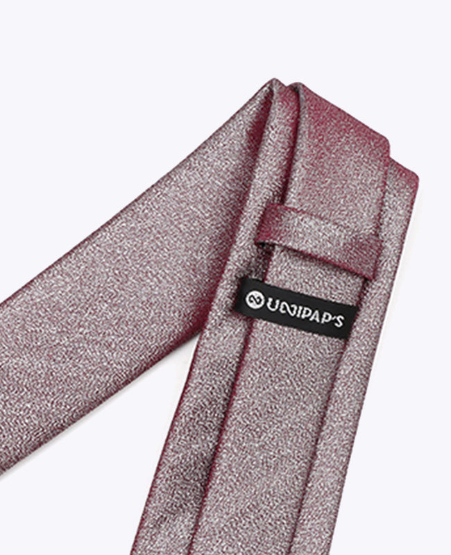 Stropdas met Pailletten Paars nr.3 Heren in Polyester | Isidore - Unipap's