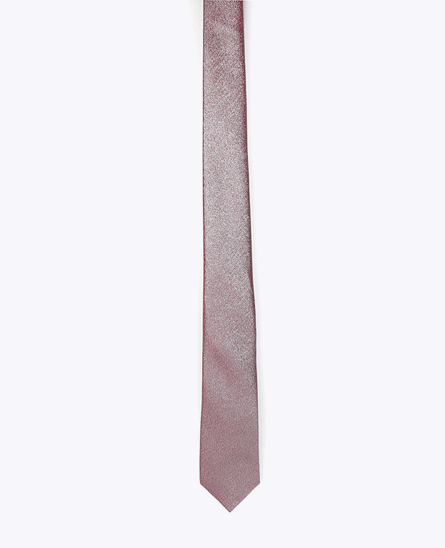 Stropdas met Pailletten Paars nr.3 Heren in Polyester | Isidore - Unipap's