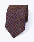 Stropdas Rood nr.3 Met Patronen Heren in Polyester 