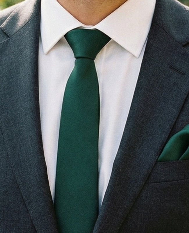 stropdas-groen-4-heren-polyester-anatole