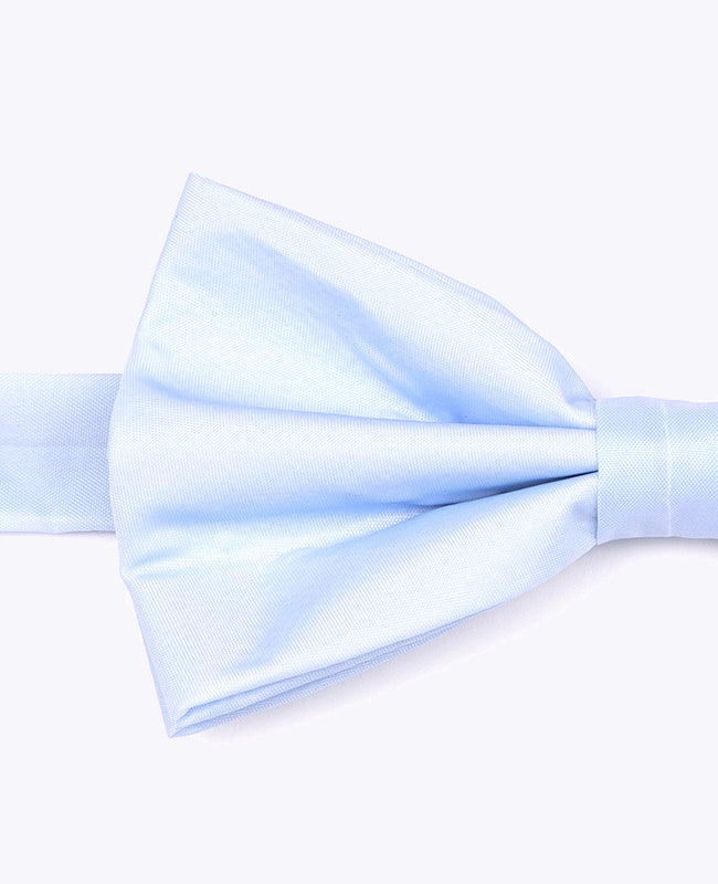 Blauwe Vlinderdas nr. 1 Heren van Gerecycled Polyester «Marin»