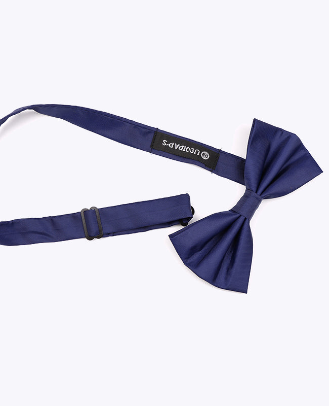 Vlinderdas Blauw nr.2 Heren in Gerecycled Polyester "Marin"