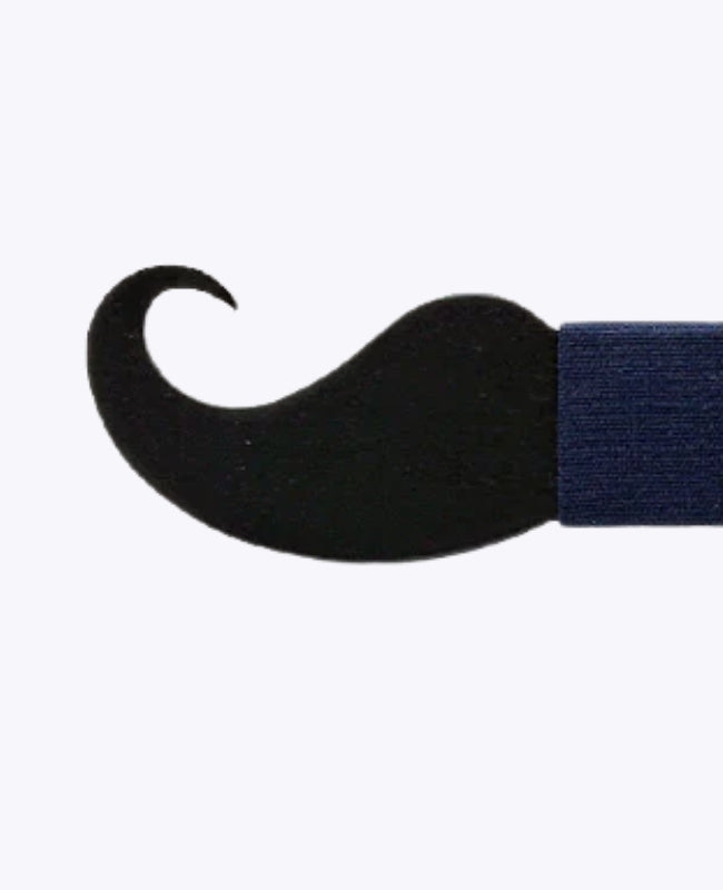 Vlinderdas Blauw Heren in Hout "Théophile"