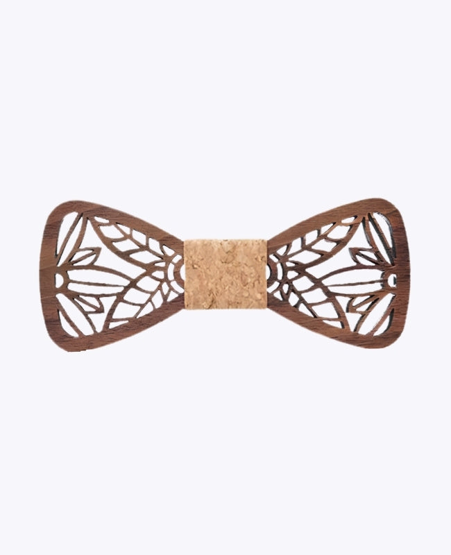 Noeud Papillon Liège Homme en Bois «César»