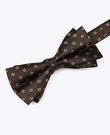 Vlinderdas Bruin nr.2 Met Patronen Heren in Polyester 