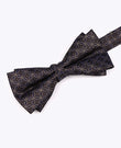 Vlinderdas Bruin nr.3 Met Patronen Heren in Polyester 