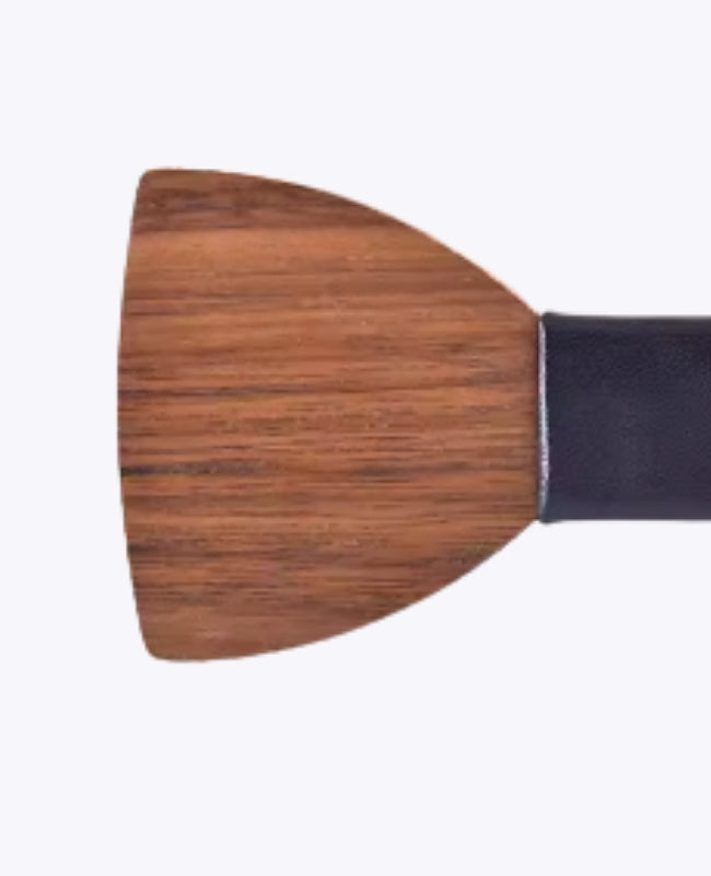 Vlinderdas Zwart Heren in Hout "Ambroise"
