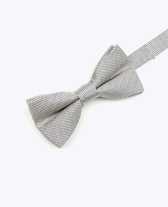 Vlinderdas met Zilveren Pailletten nr.1 Kinderen in Polyester | Léonard - Unipap's