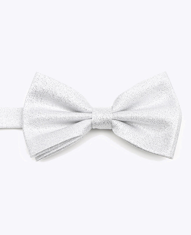 Vlinderdas met Zilveren Pailletten nr.1 Heren in Polyester | Isidore - Unipap's