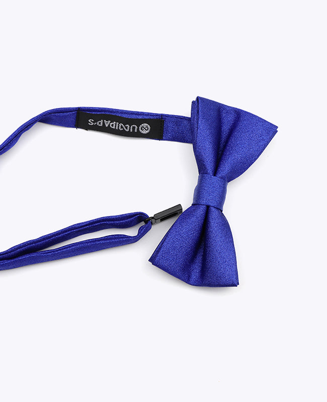 Vlinderdas met Blauwe Pailletten nr.2 Kinderen in Polyester | Armand - Unipap's
