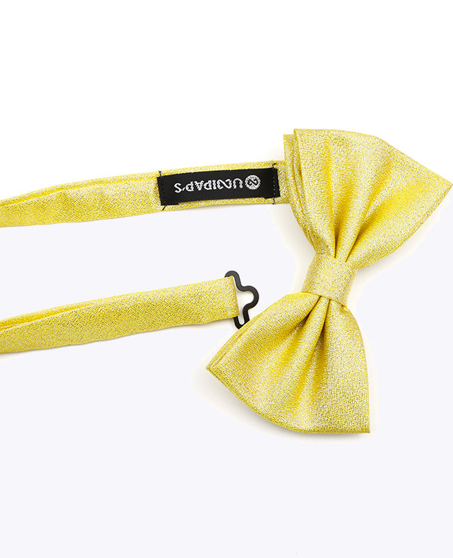 Vlinderdas met Gouden Pailletten nr.1 Heren in Polyester | Isidore - Unipap's