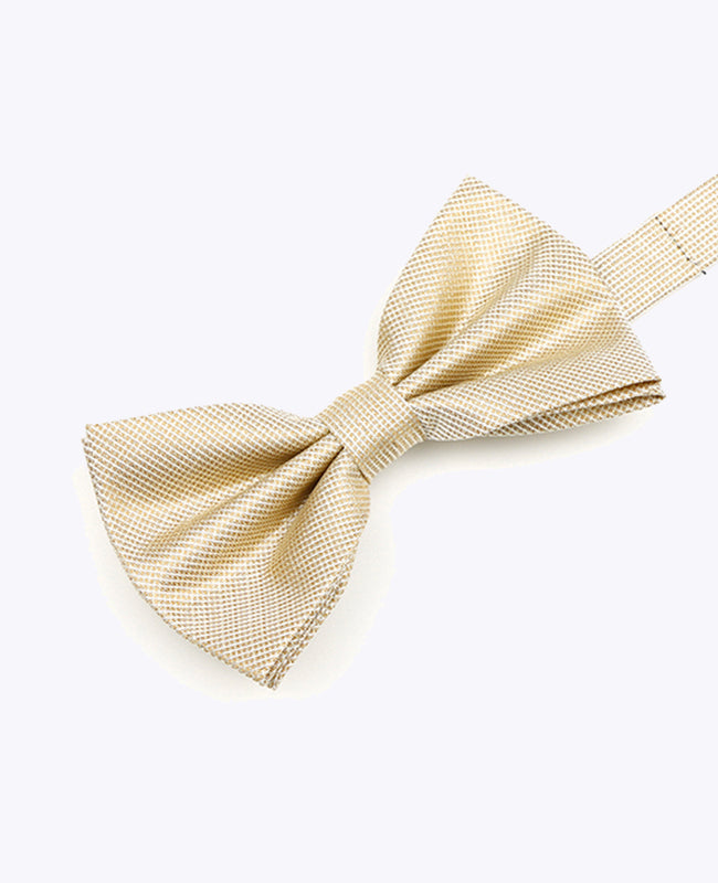 Vlinderdas met Gouden Pailletten nr.1 Heren in Polyester | Léonard - Unipap's