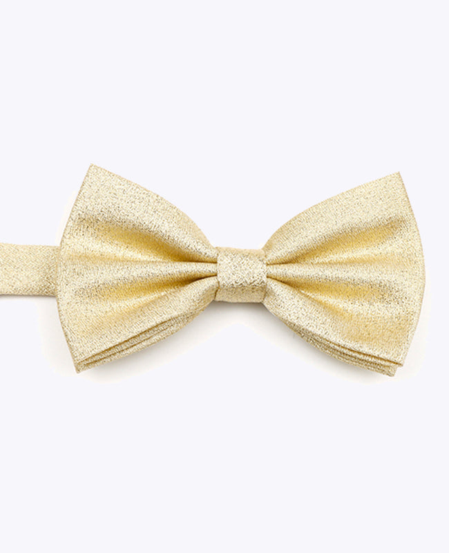 Vlinderdas met Pailletten Goud nr.2 Heren in Polyester | Isidore - Unipap's
