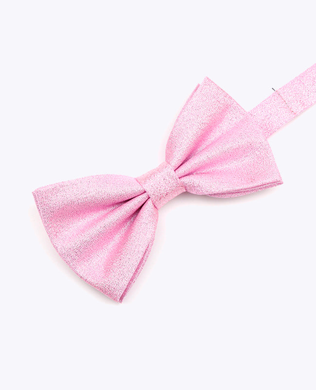 Vlinderdas met Roze Pailletten nr.1 Heren in Polyester | Isidore - Unipap's
