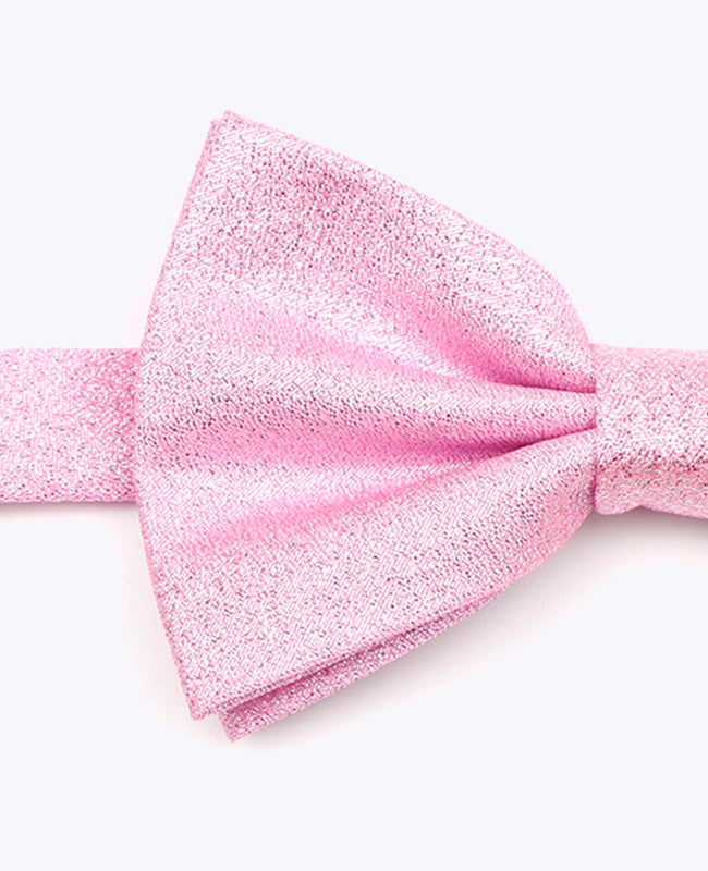 Vlinderdas met Roze Pailletten nr.1 Heren in Polyester | Isidore - Unipap's