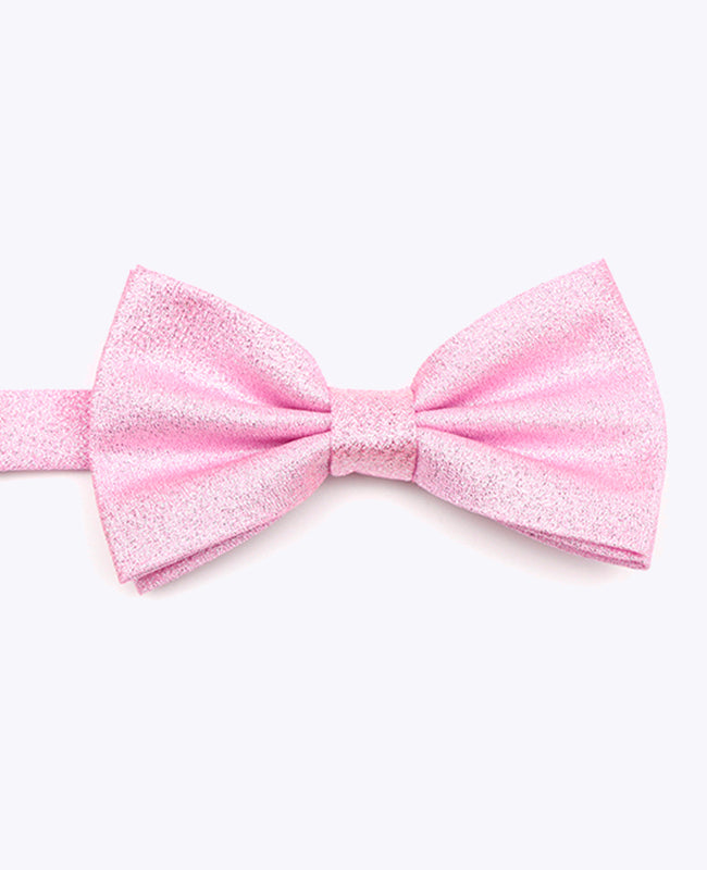 Vlinderdas met Pailletten Roze nr.1 Heren in Polyester | Isidore - Unipap's