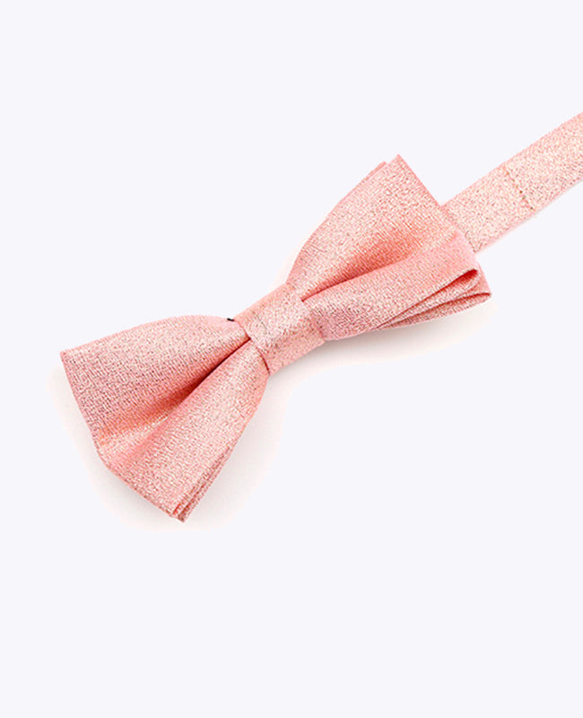 Vlinderdas met Pailletten Roze nr.2 Kinderen in Polyester 