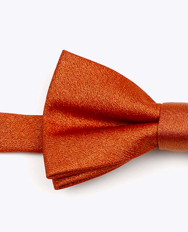 Vlinderdas met Pailletten Terracotta nr.1 Kinderen in Polyester | Armand - Unipap's
