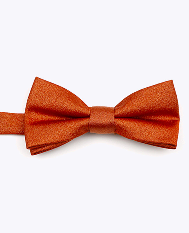 Vlinderdas met Pailletten Terracotta nr.1 Kinderen in Polyester | Armand - Unipap's