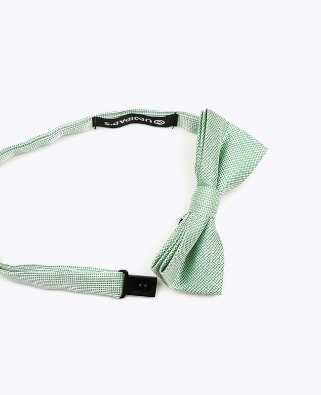 Vlinderdas met Groene Pailletten nr.1 Kinderen in Polyester | Léonard - Unipap's