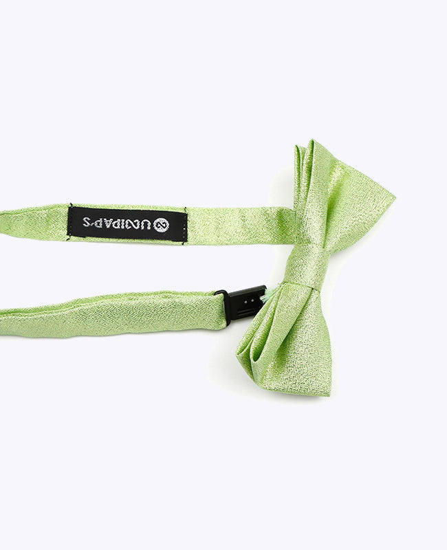 Vlinderdas met Pailletten Groen nr.2 Kinderen in Polyester | Isidore - Unipap's