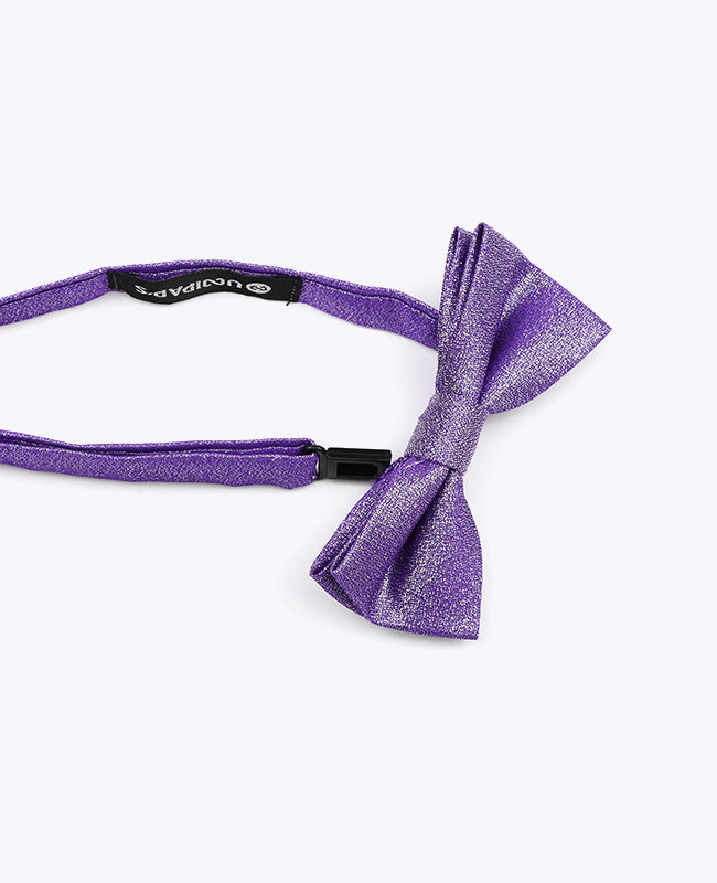 Vlinderdas met Pailletten Paars nr.2 Kinderen in Polyester | Isidore - Unipap's
