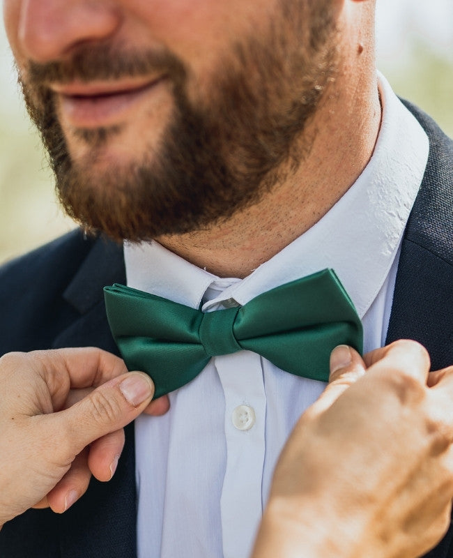 Vlinderdas Groen nr.1 Heren in Polyester "Jules"