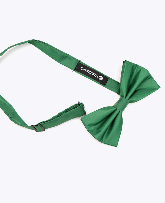 Vlinderdas Groen nr.2 Heren in Gerecycled Polyester "Marin"