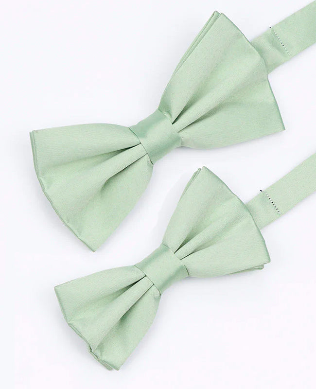 Vlinderdassen Groen nr.1 Vader & Zoon in Polyester "Anatole"