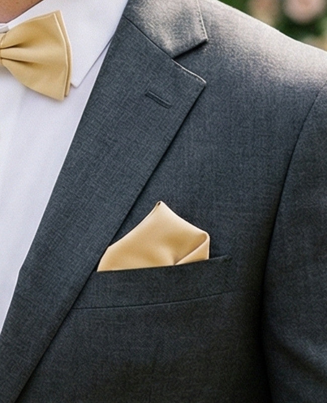 Pochet Geel nr.2 in Polyester "Anatole"