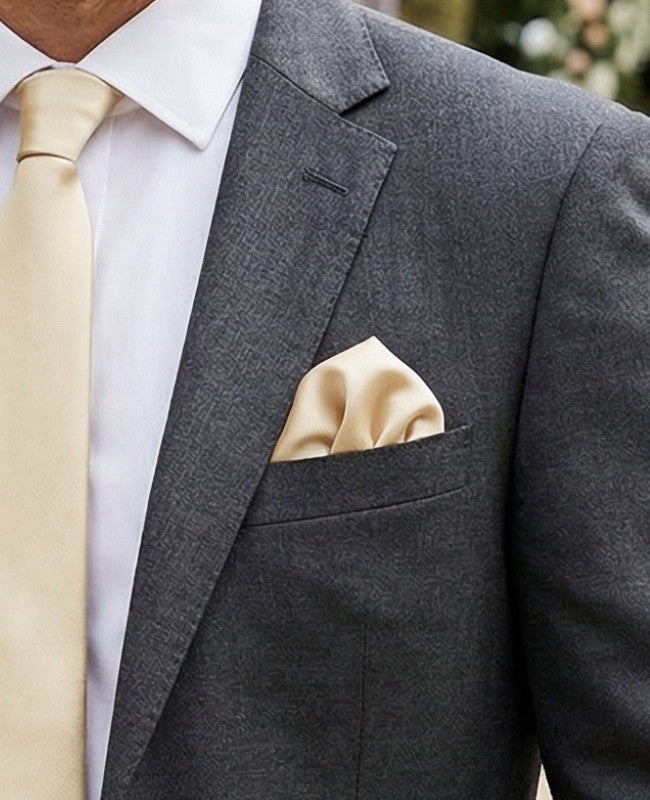 Pochet Goud nr.2 in Polyester "Jules"